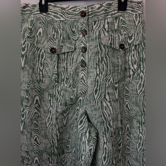 C/MEO COLLECTIVE Energised Wide-leg Pants In Ivy Woodgrain - Picture 3 of 16